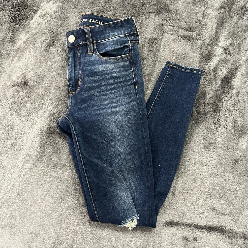 American Eagle Size 0 Ripped denims